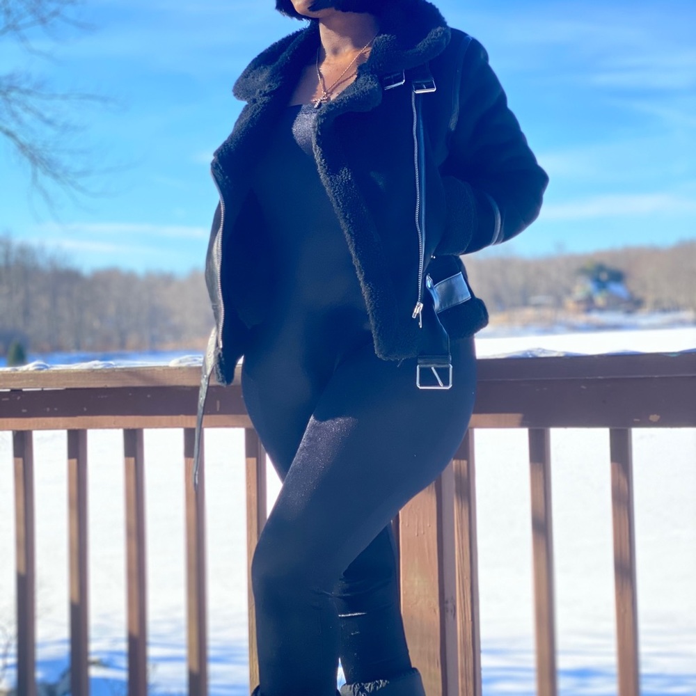 Black Velvet Jumpsuit